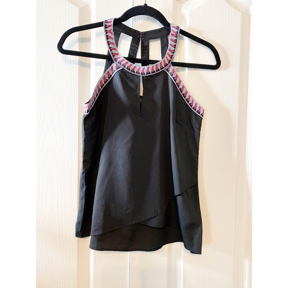 Jessica Simpson top sleeveless black size XS - Picture 1 of 12